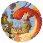 Djeco Παζλ σε σχηματικό κουτί - Vaillant & the Dragon 54pcs - Image 3