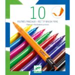 Djeco Μαρκαδόροι με δύο μύτες 10 τμχ - Classic Colors - Image 3