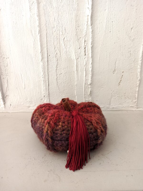 Random CraftWorks Πλεκτή Κολοκύθα Ρουστίκ - Crochet Rustic Pumpkin - Image 4