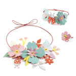 Djeco DIY Φτιάχνω Σετ Κοσμημάτων με μεταλλικό εφέ 'Colourful Fun Jewellery' - Image 2