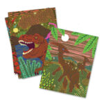 Djeco Ανακαλύπτω ξύνοντας την εικόνα - When Dinosaurs Reigned - Image 2
