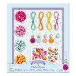 Djeco Κατασκευή ξύλινων κοσμημάτων - Beads and Figurines