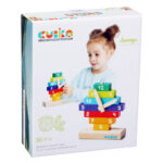 Cubika Ξύλινα τουβλάκια 'Ρολόι' - Image 2