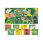 LUDATTICA 8+1 BABY puzzle διπλής όψης The Jungle 32pcs - Image 2
