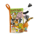 JELLYCAT Υφασμάτινο Βιβλίο Farm Tails