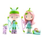 Djeco φιγούρες Tinyly 'Lily & Sylvestre'