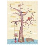 LONDJI pocket puzzle MY TREE 100pcs διπλής όψης - Image 3