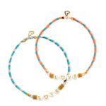 Djeco Κατασκευάζω βραχιόλια με Γράμματα - Letter threading beads - Image 2