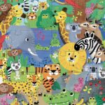 Djeco Παζλ Γίγας - 1 to 10 Jungle 54pcs - Image 3