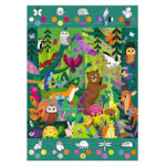 Djeco Παζλ Γίγας & Παιχνίδι Παρατήρησης - Observation Forest 54pcs - Image 2