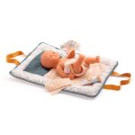 Djeco Pomea Υφασμάτινη Τσάντα-Αλλαξιέρα για κούκλες - Blue Fly - Image 3