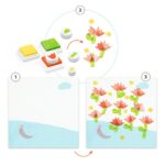 Djeco Ζωγραφική με στάμπες - With Flowers - Image 3