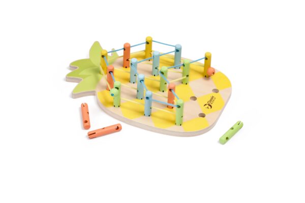 CLASSIC WORLD Παιχνίδι Λεπτής Κινητικότητας Pineapple Linking Game