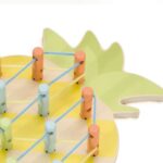 CLASSIC WORLD Παιχνίδι Λεπτής Κινητικότητας Pineapple Linking Game - Image 3