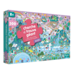 AUZOU Giant Search and Find Puzzle - 500 pcs - Unicorns