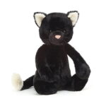 JELLYCAT BASHFUL ΜΑΥΡΟ ΓΑΤΑΚΙ ΜΕΣΑΙΟ 31cm