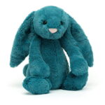 JELLYCAT BASHFUL ΚΟΥΝΕΛΑΚΙ MINERAL ΜΠΛΕ ΜΕΣΑΙΟ 31cm