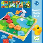 Djeco Mωσαϊκό με καβίλιες - Mosaico Ducky & Co