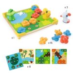 Djeco Mωσαϊκό με καβίλιες - Mosaico Ducky & Co - Image 2