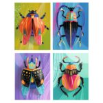 Djeco Κατασκευάζω με χαρτί - Paper Bugs 3D Workshop - Image 2