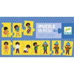Djeco Παζλ - I'm dressing up 10pcs - Image 3