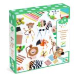 Djeco Σετ δημιουργικής απασχόλησης - Jungle Animals Threading Kit