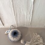 Random CraftWorks Πλεκτό Διακοσμητικό Μάτι - Evil Eye Grey