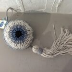 Random CraftWorks Πλεκτό Διακοσμητικό Μάτι - Evil Eye Grey - Image 3