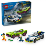 LEGO® City Police Car and Muscle Car Chase - 213pcs - Image 3