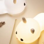 DESIGNNEST Meng Rabbit Night Lamp - Φωτιστικό νυκτός από μαλακή σιλικόνη με χρονοδιακόπτη - Image 3