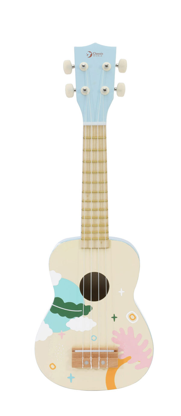 CLASSIC WORLD Παιδικό Γιουκαλίλι Iris Ukulele - Blue - Image 3
