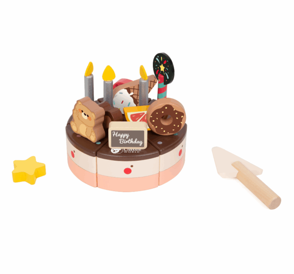 CLASSIC WORLD Ξύλινη τούρτα σοκολάτα CHOCOLATE CAKE