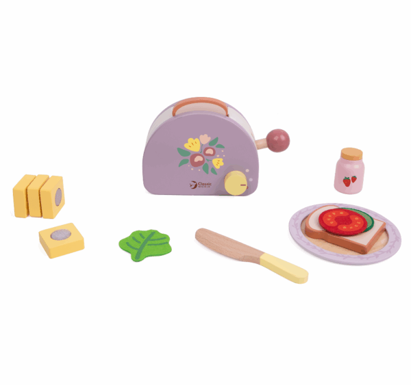 CLASSIC WORLD Ξύλινο σετ πρωινού Grace Toaster - Image 5
