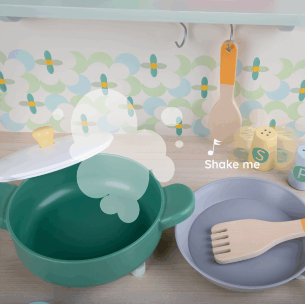 CLASSIC WORLD Ξύλινη Κουζίνα με αξεσουάρ Natural Kitchen - Image 5