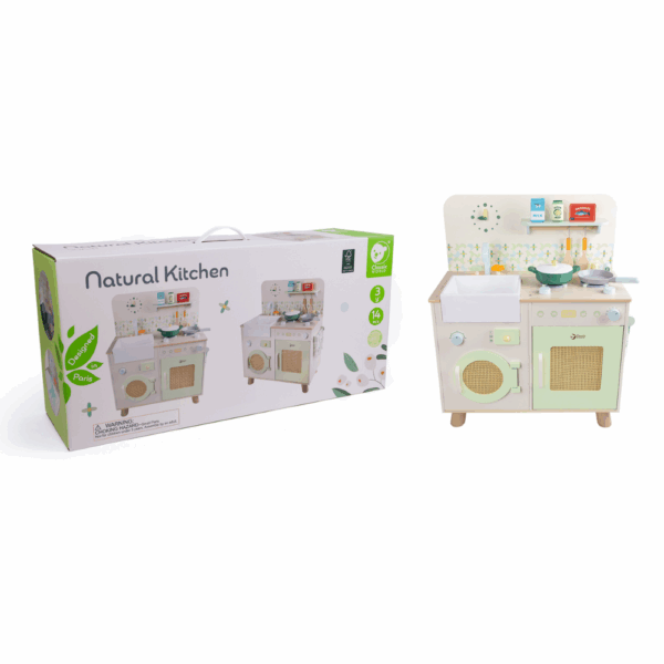 CLASSIC WORLD Ξύλινη Κουζίνα με αξεσουάρ Natural Kitchen - Image 8