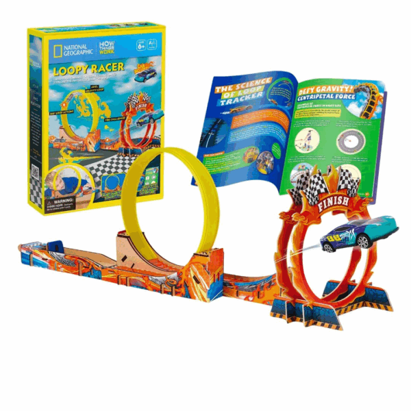 NATIONAL GEOGRAPHIC Κυκλική Διαδρομή Αυτοκινήτων Loopy Racer - Image 3