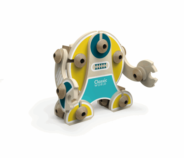 CLASSIC WORLD Σετ κατασκευών Flexi Robots - Image 2