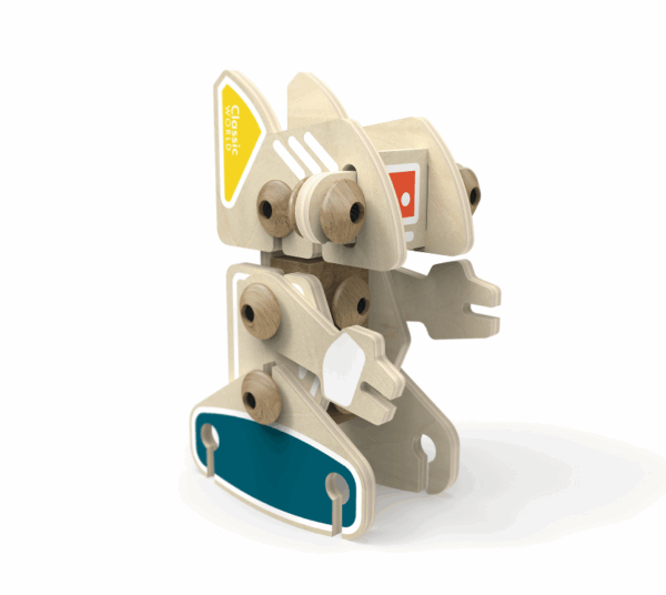 CLASSIC WORLD Σετ κατασκευών Flexi Robots - Image 3