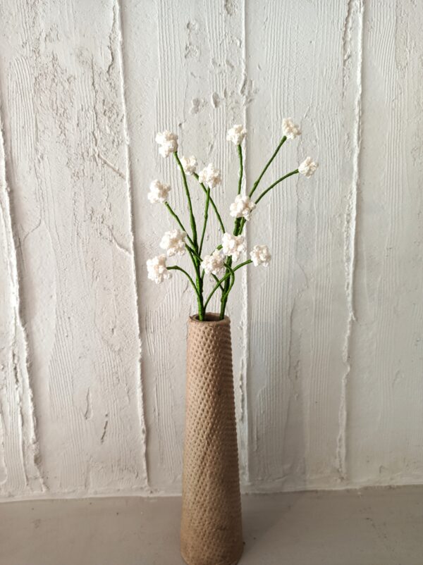 Random CraftWorks Πλεκτή Γυψοφίλη - Crocheted Baby's Breath (gypsophila) - Image 4