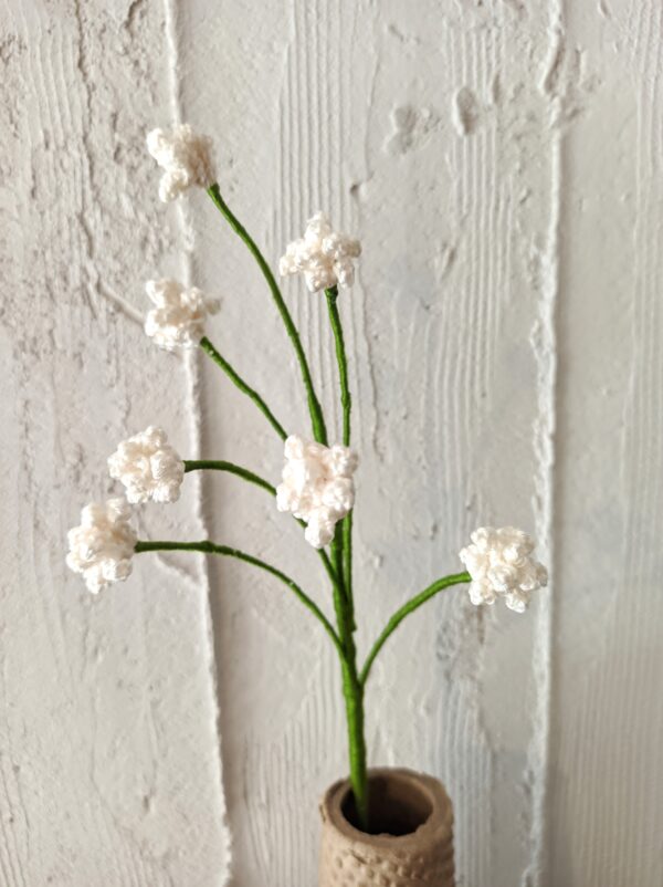 Random CraftWorks Πλεκτή Γυψοφίλη - Crocheted Baby's Breath (gypsophila)