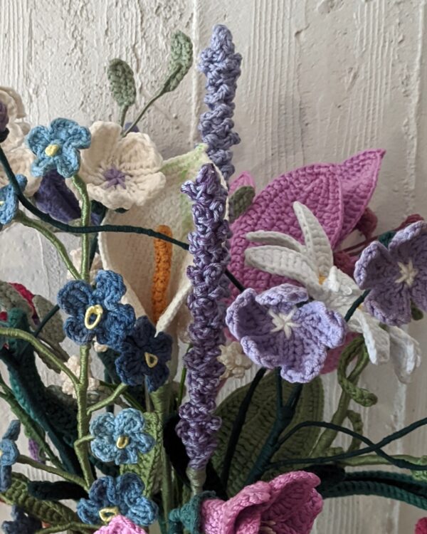 Random CraftWorks Πλεκτή Λεβάντα - Crocheted Lavender - Image 4