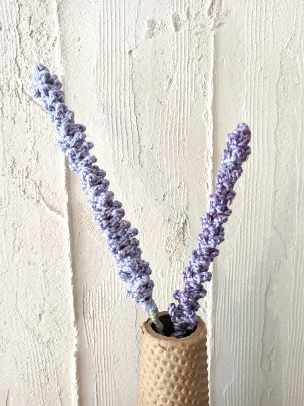 Random CraftWorks Πλεκτή Λεβάντα - Crocheted Lavender - Image 3
