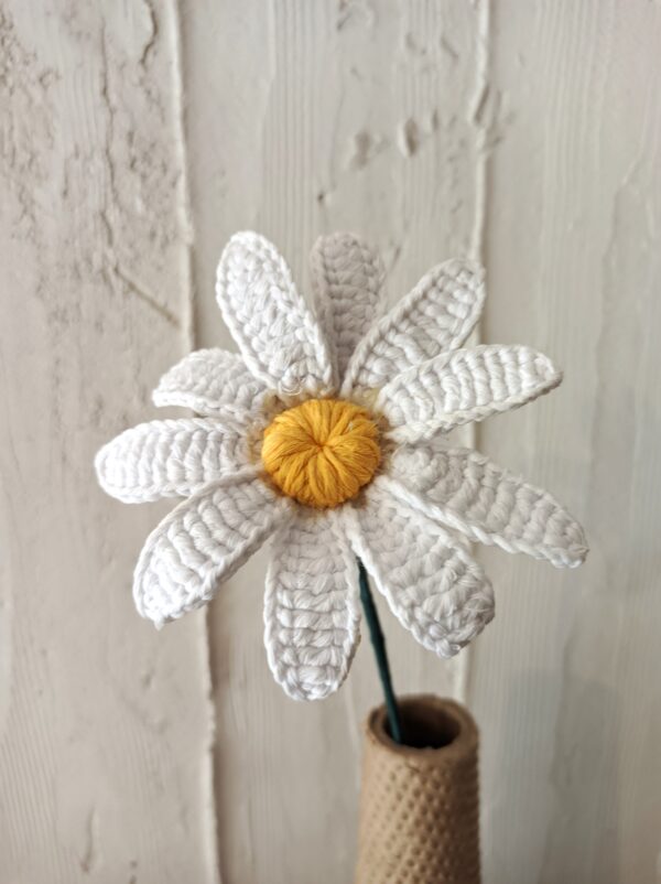 Random CraftWorks Πλεκτή Μαργαρίτα - Crocheted Daisy