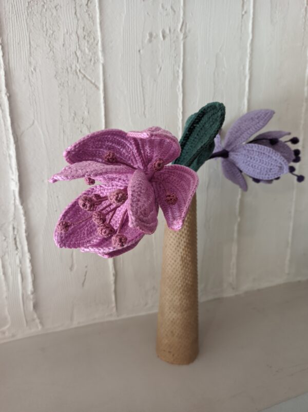 Random CraftWorks Πλεκτή Μεντινίλλα - Crocheted Medinilla Magnifica - Image 4