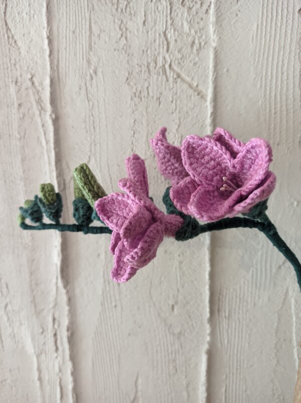 Random CraftWorks Πλεκτή Φρέζια - Crocheted Freesia - Image 2