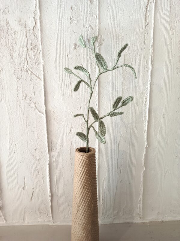 Random CraftWorks Πλεκτό Κλαδί Φασκόμηλου - Crocheted Sage Branch