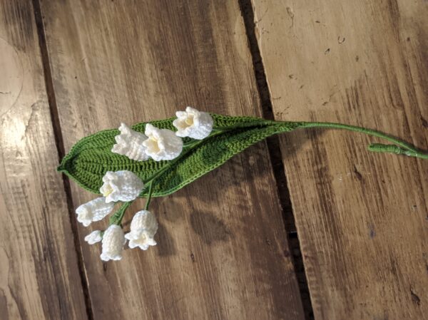 Random CraftWorks Πλεκτό Μιγκέ - Crocheted Lily of the valley - Image 6