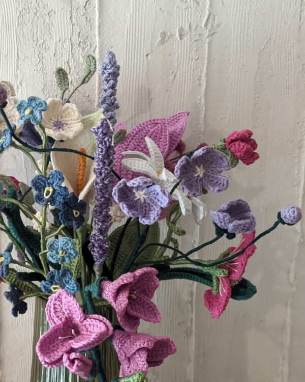 Random CraftWorks Πλεκτή Πολυανθής Τριανταφυλλιά - Crocheted Rosa Multiflora - Image 3